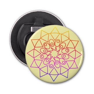Bottle Opener - Delicate Mandala