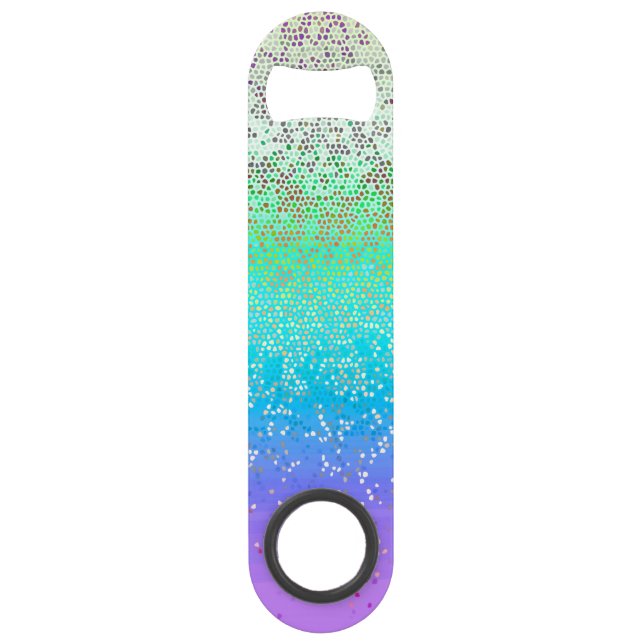 Bottle Opener Glitter Star Dust (Front)