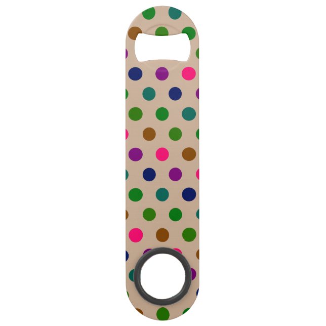 Bottle Opener Polka Dots (Front)