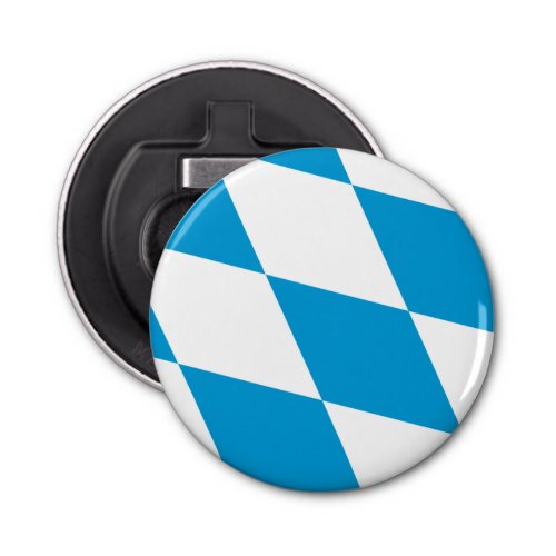 Bottle opener with Flag of Bavaria Germany