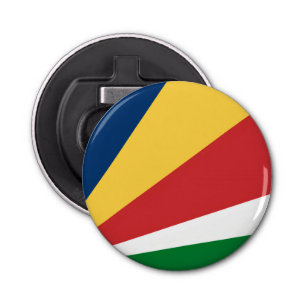 Bottle opener with Seychelles Colors Design