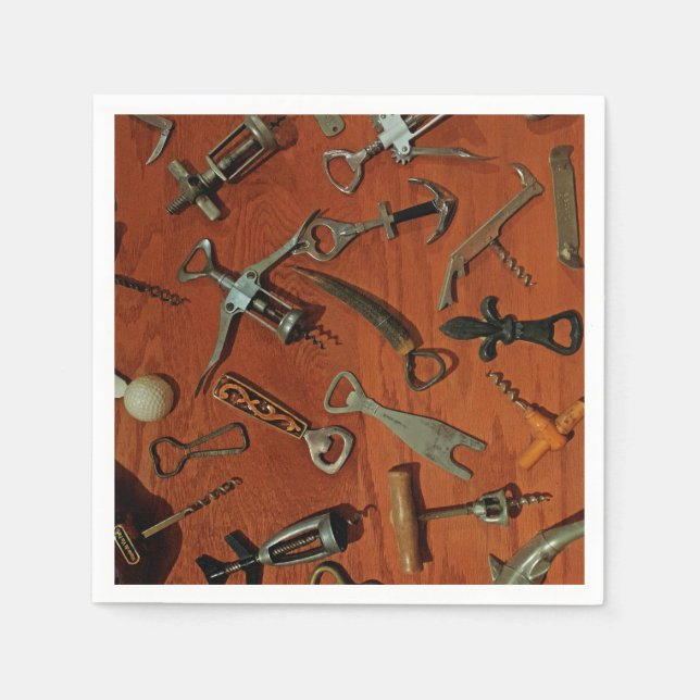 Bottle Openers Napkins (Front)