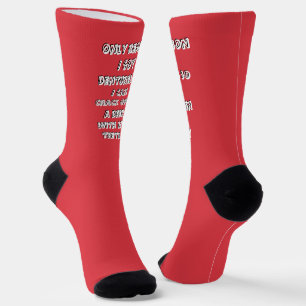 Bottle Opening Teeth T-Shirt Socks