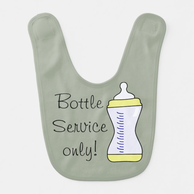 Bottle service only! bib (Front)