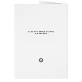 "Bottle Tree" blank card (Back)