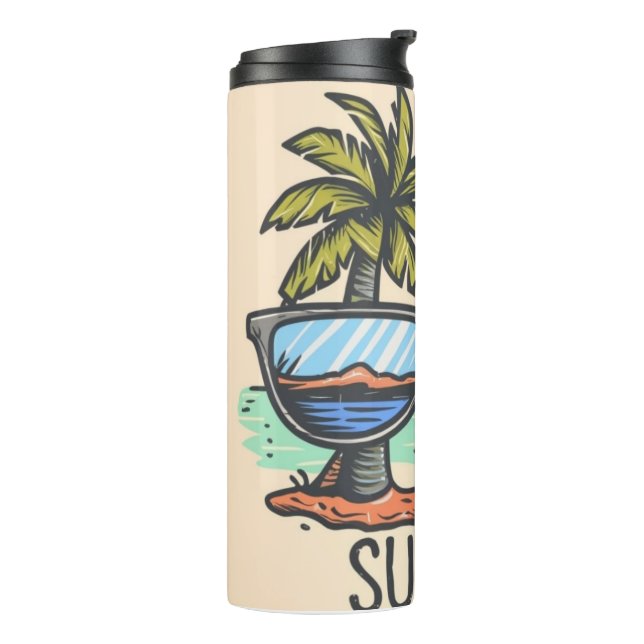 Bottled sunshine thermal tumbler (Rotated Left)
