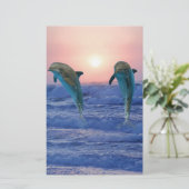 Bottlenose Dolphin at Sunrise (Standing Front)