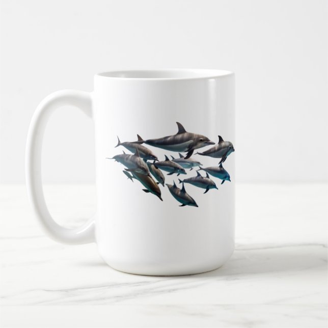 Bottlenose Dolphin Coffee Mug (Left)