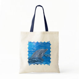 Bottlenose Dolphin Environmental Tote Bag