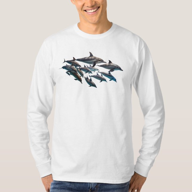 Bottlenose Dolphin Long T-Shirt (Front)