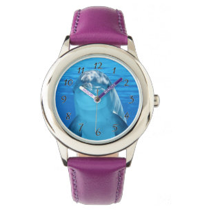 Bottlenose Dolphin looks at the camera under water Watch