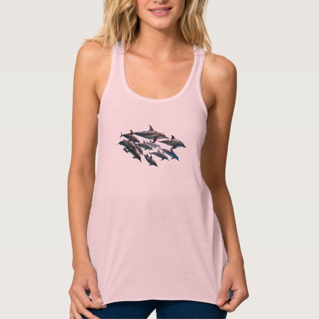Bottlenose Dolphin Tank Top (Front)