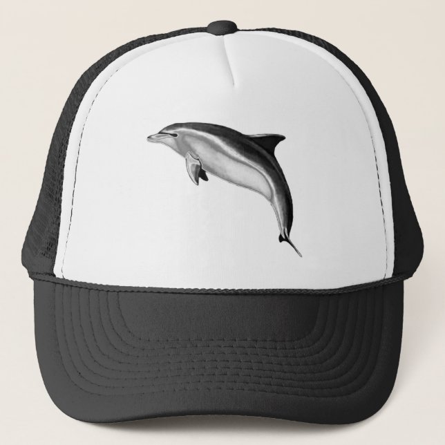 BOTTLENOSE DOLPHIN TRUCKER HAT (Front)