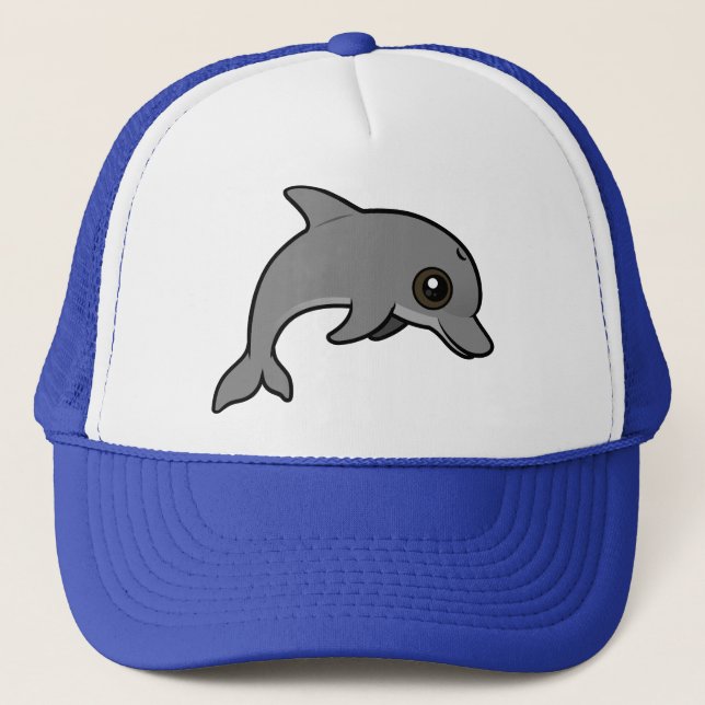 Bottlenose Dolphin Trucker Hat (Front)