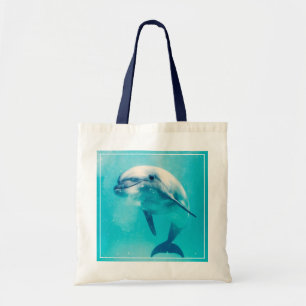 Bottlenosed Dolphin Underwater Tote Bag
