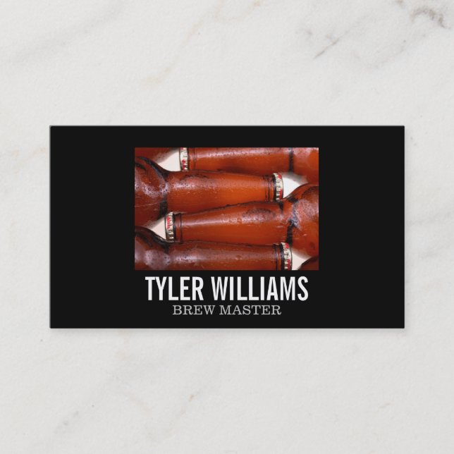 Bottles Business Card (Front)