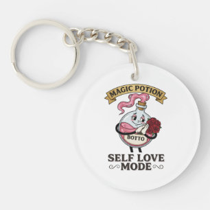 Botto Self Love Mode Vintage Magic Potion A Keychain