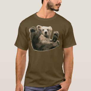 Bottom Bear Bare Gay Pride LGBT Circuit Party Wear T-Shirt