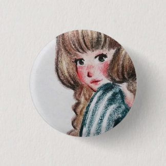 Bottom: Girl Pinback Button