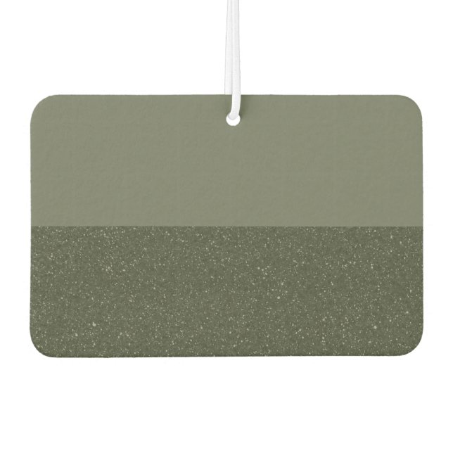 Bottom Glitter Moss Air Freshener – Customizable (Front)