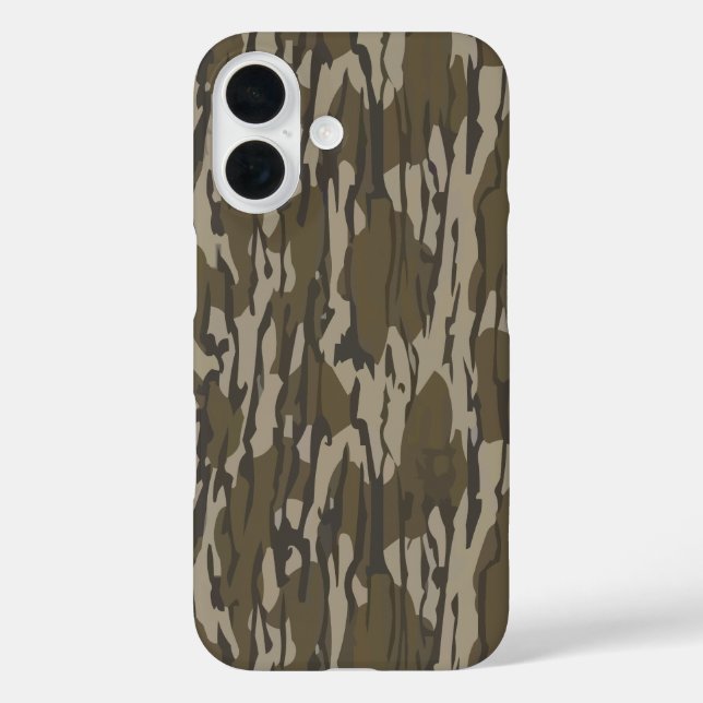 Bottom Lands Camo for Men Hunting Apparel Gear Case-Mate iPhone Case (Back)