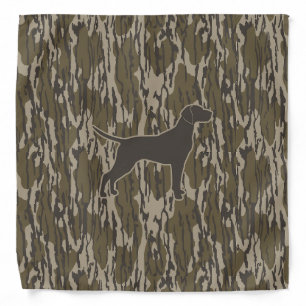 Bottom Lands Camo Hunter Dog Hunting Season Bandana