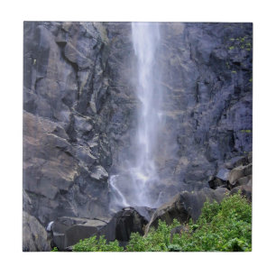 Bottom of Bridalveil Falls, Yosemite, CA Ceramic Tile