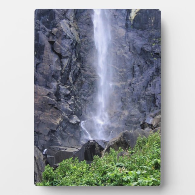 Bottom of Bridalveil Falls, Yosemite, CA Plaque (Front)
