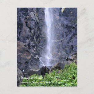 Bottom of Bridalveil Falls, Yosemite, CA Postcard