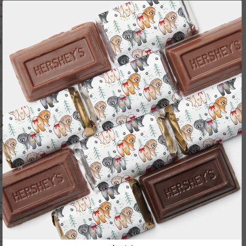 BOTTOM OF MY HEART 5 chow colors Hershey's Miniatures