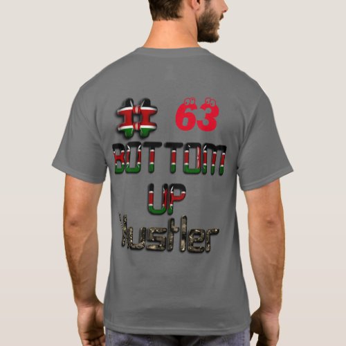 Bottom_up Hashtag Kenya 3D Flag Live Life Large T_Shirt