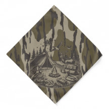 Bottomland Camo Camping Gear Camo