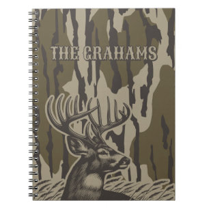 Bottomland camo family journal customizable name