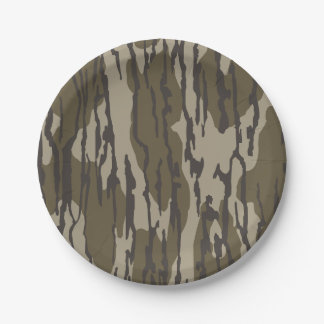 Bottomland camo for men hunting apparel paper plates