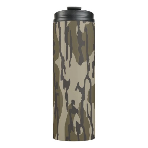 Bottomland Camo Old School Camouflage Thermal Tumbler