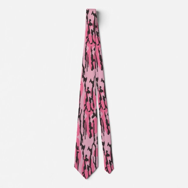 Bottomland camo pink bottomland Camo girls Neck Tie (Front)