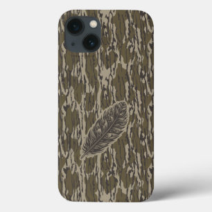Bottomland Camo Turkey Feather iPhone 13 Case