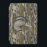 Bottomland Camo Waterfowl Duck Hunting iPad Mini Cover<br><div class="desc">Gear up for duck season with this bold Bottomland Camo design. crafted for serious waterfowl hunters. Featuring a rugged camouflage pattern of mossy leaves and oak tree detail, it's the perfect look for duck blinds and bird season alike. Ideal for dads, husbands, and any avid duck hunter, this camo gear...</div>