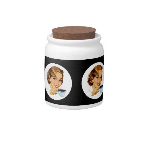 Bottomless Coffee Cup Candy Jar