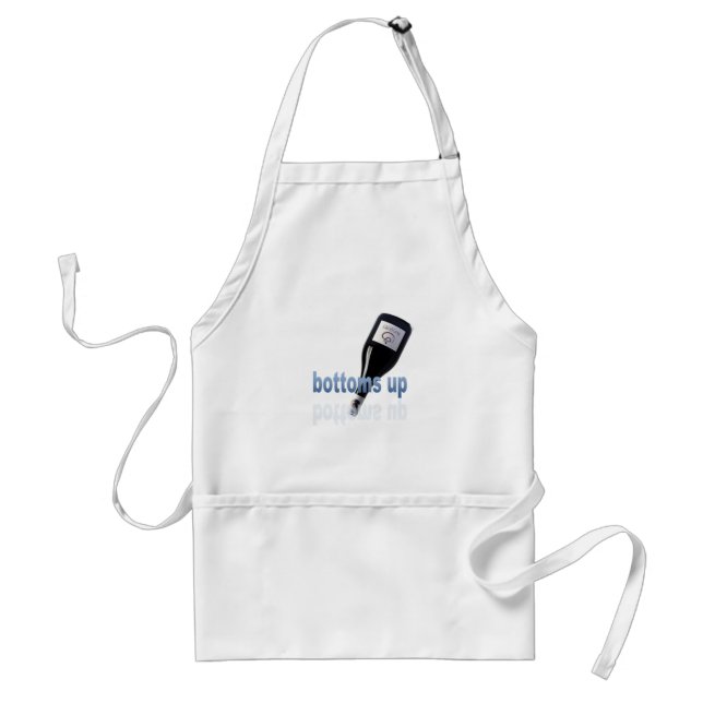 Bottoms Up  Adult Apron (Front)