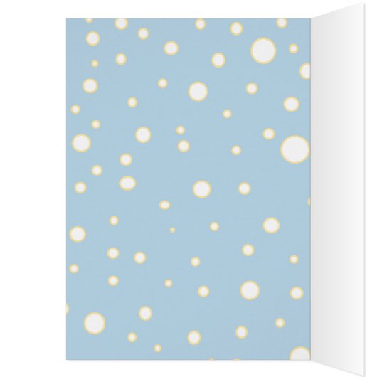 Bottom's Up Cartoon Cat Card (Inside (Left))