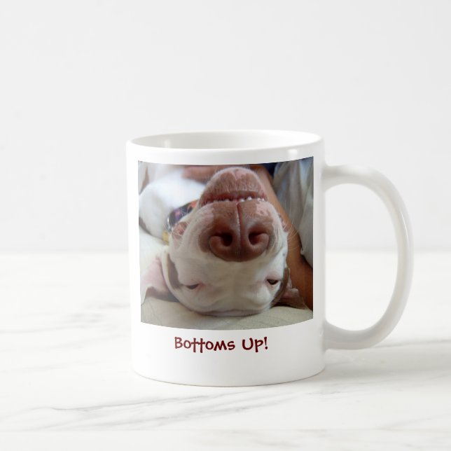 Bottoms Up! Coffee Mug (Right)