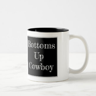 Bottoms Up Cowboy Mug *NO LOGO*