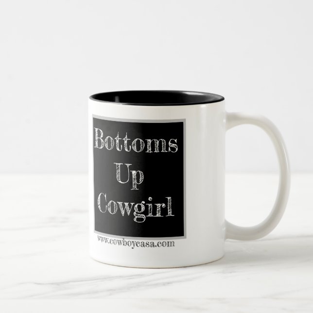Bottoms Up Cowgirl Mug (Right)
