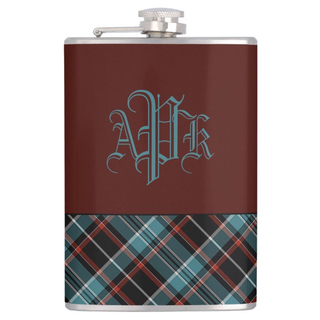 Bottoms Up! Flask (Front)