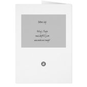 Bottom's Up Here's To YOU Black Card (Back)