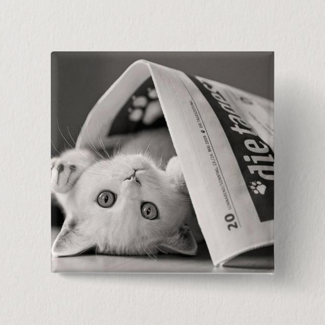 Botton Cat Button (Front)