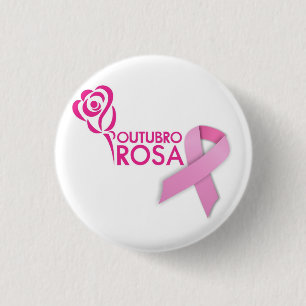 Botton Rosa October Button