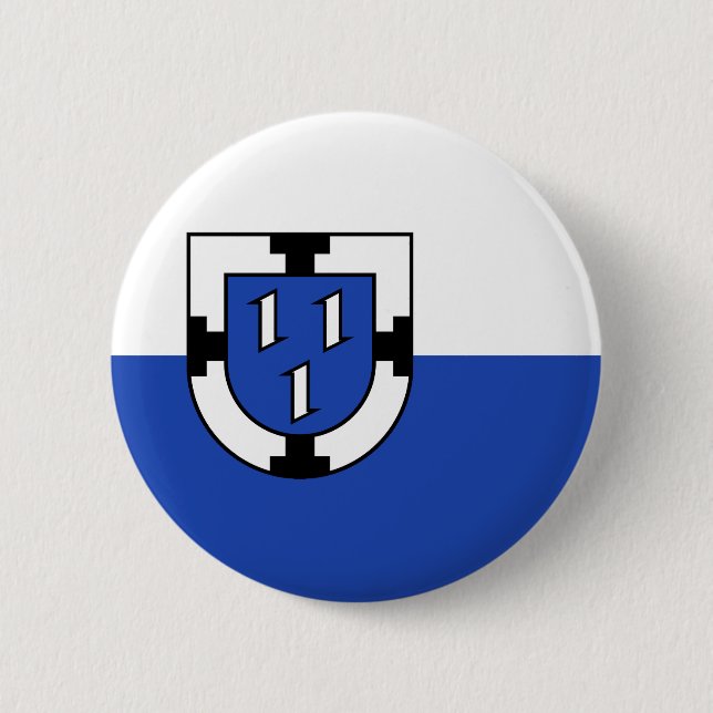 Bottrop city emblem flag germany symbol sign coat  button (Front)