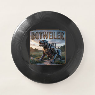 Botweiler Photographic – Robot Rottweiler Funny Wham-O Frisbee